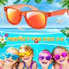 GIFTINBOX Kids Sunglasses Bulk，Kids Sunglasses Party Favor For Kids 4-8, 16Pack Translucent Sunglasses For Kids Boys Girls Age 3-8, Party Favors For Kids 3-5 UV400 Protection Pool Beach Party Favors…