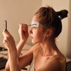 10Pcs Eye Brow Stencil Eyebrow Stencils Adhesive Eye Brow Shaping Stickers Makeup Beauty Tools for DIY Grooming