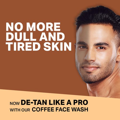 Bombay Shaving Company Coffee Face Wash for Men & Women - Deep-Cleanses, De-Tans & Blackhead Removal | Made in India