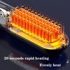 FA FIGHTART Cordless Hair Straightener Brush Women Electric Rechargeable Hot Comb Portable Trave 2024