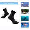 ReHaffe Wetsuit Booties Neoprene 3mm Sand Volleyball Socks Anti Slip Water Booties Socks Keep Warm for Women Youth Water Sport and Beach Activity