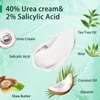 SACLLCAS Urea Cream 40% Plus Salicylic Acid 2% - Foot Dry and Cracked Foot Cream, Gentle Exfoliating Moisturizing and Hydrating, Suitable for Feet, Hands and Knees
