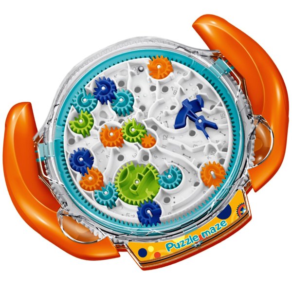 JRD&BS WINL The Ultimate Mind Puzzles for Ages 8-10 Challenge 3D Maze Game Brain Teaser Puzzles Toys for Children Teens and Adult Fun Travel Game for Kids Toys Labyrinth Game Marble Maze (Orange)