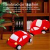AUCOOMA Car Plush Toys Red 13.7", Stuffed Vehicle Plushie Soft Gifts for Boys