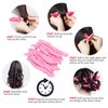 Hair Curlers for Short Hair, No Heat Hair Rollers Spiral Curlers, 20pcs Hair Curler Rollers Flexible Soft Sponge DIY Night Sleep Hair Styling Tools, DIY Hairstyle Tools for Women