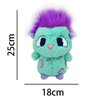Bibble Plush Toys, Cute Bibble Stuffed Animal Dolls, Bibble Plushies for Boys and Girls (25cm, Green)