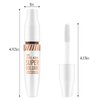 AFGHOUZ White Mascara Primer, Volumizing and Lengthening Eyelashes Waterproof Mascara, White Thick Curly Lash Primer, Charming Eye Makeup