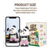 POP MART CoolrainLABO Oh Face Series 3PC Exclusive Action Figure Box Toy Bulk Box Popular Collectible Art Toy Cute Figure Creative Gift, for Christmas Birthday Party Holiday