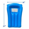 Blue Sea Cow Giant Backyard Waterslide 50 Foot - 2 Inflatable Boogie Boards, Peel-N-Stik Fasteners KIT