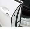 Door Edge Guards Car Door Edge Guards 32Ft(10M) U Shape Car Door Protector Rubber Seal Door Guard Internal Double Sided Tape (No Glue Required), Black