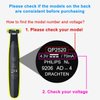 4.3V for Philips Oneblade Charger, Only Replacement Philips Norelco One Blade QP2520 MG3740 A00390 Charging Cord, Electric Trimmer Shaver Power Supply Cord