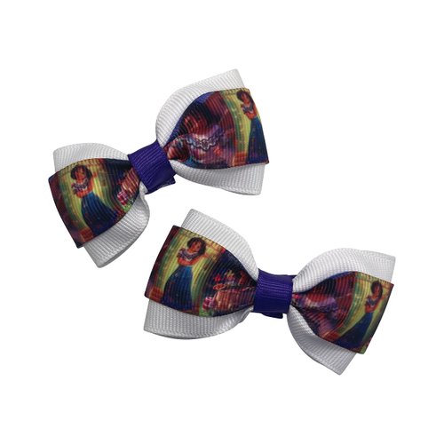 Girls Hair Bow Set, Little Girl Bows, Pigtail Hair Bows, Toddler Hair Bows,