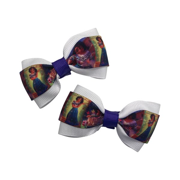 Girls Hair Bow Set, Little Girl Bows, Pigtail Hair Bows, Toddler Hair Bows,