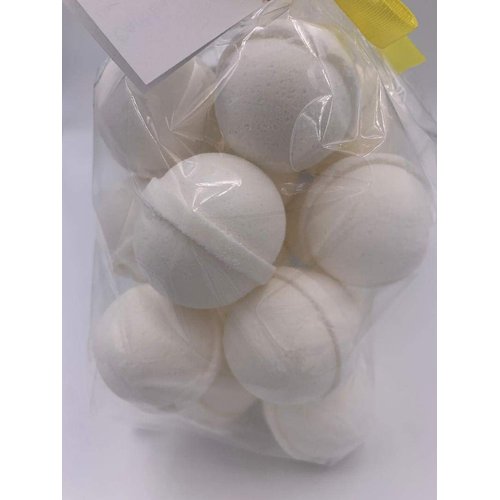 Spa Pure Caribbean Coconut Fizzies - 14 Bath Bomb Fizzies with Shea Butter, Ultra Moisturizing (12 Oz) ...Great for Dry Skin (Caribbean Coconut FBA)