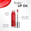 Plumping Collagen Lip Oil Cherry 0.13fl.oz, Vegan Collagen-Infused Lip Oil with Macadamia and Jojoba Oil, Deep Hydration for Fuller-Looking Pout, Ultra-Nourishing Formula for Supple and Silky Lips