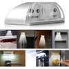 LENMO Keyhole Light Lamp Battery Operated PIR Infrared IR Wireless Auto Sensor Motion Detector Door Keyhole with 4 LED Bulbs Light Lamp Tap Lights LED Night Light for Key Hole/Door Lock