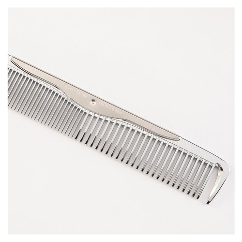 LOVE CHROME PROFESSIONAL F SUS STANDARD CUT COMB SILVER/Japanese artisan hair comb