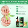 Ginger Nail Growth Strengthener Serum – Ginger-Infused Nail Repair Oil for Care, Natural Nail and Strengthener Solution