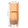 BEFIVECOK Liquid Contour Stick Makeup - Cream Face Contour Wand with Cushion Applicator, Natural Matte Long Lasting Creamy Bronzer Contour, Lightweight Silky Blendable (#01 LIGHT TO MEDIUM)