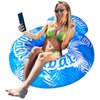 Pool Float for Adult, Adult Beach Floats,Inflatable Rafts Swimming Pool Air Sofa Floating Chair Bed,with Two Handles, Great for Chilling in The Pool