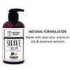 Taconic Shave, Natural Shaving Cream - Excalibur - Ultra-Rich High Lather Formula – Natural Shave Cream for Men in 8 oz. Pump Bottle – Scented Shaving Cream
