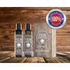 Viking Revolution Beard Wash & Beard Conditioner Set w/Argan & Jojoba Oils – Softens, Smooths & Strengthens Beard Growth - Natural Peppermint and Eucalyptus Scent - Beard Shampoo w/Beard Oil (10 oz)