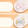Lurrose 4pcs Easter Hair Bows Cartoon Lollipop Rabbit Bowknot Hairpins Hair Barrettes Mesh Party Headwear for Women Girls