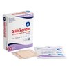 Dynarex SiliGentle Foam Dressings, Advanced Wound Care, Waterproof and Absorbent, 4” x 4” Foam Pad Dressing with Silicone Layer, 1 Box of 10 Adhesive Silicone Foam Dressings