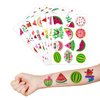 One in a melon Temporary Tattoos 8 Sheets 96PCS Watermelon Party Decorations Supplies Favors First Summer Theme Birthday Cute Stickers Christmas Gifts for Boys Girls Class School Prizes Carnival