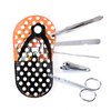 Fun Polka Dot Flip Flop Manicure Kit - Set of 4