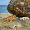 Atralo Service 3 PCS Lizards Model Figures Party Favors Toys Cake Toppers Christmas Birthday Gift for Boys Girls Kids Toddlers
