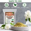 Zenia 100% Pure & Natural Henna Powder (Lawsonia Inermis) | 454 grams (1 lb) | Orange-Red Hair Color | Triple Sifted | Fresh from Rajasthan | No Chemicals, No Additives