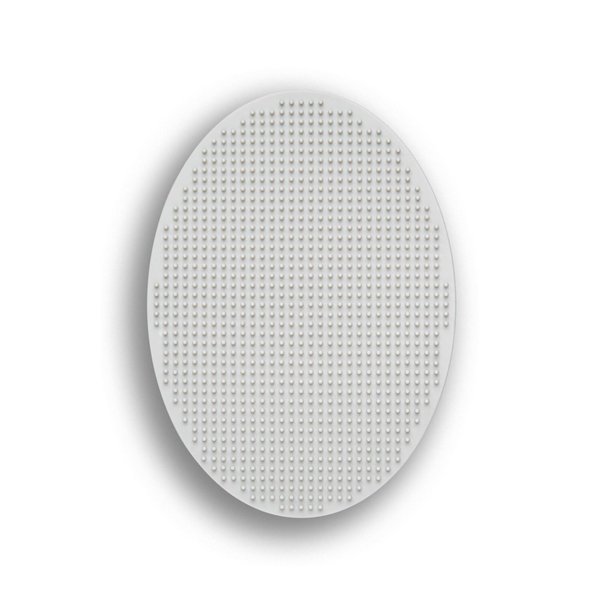 Cleansing Palm Pad | Ergonomic Handheld Brush Cleaner | Silicone Textured Scrub Pad for Deep Cleaning | Travel-Size, Beauty Tool