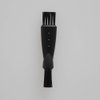 5 Pieces General Shaver Cleaning Brushes Replacement Double Ended Electric Shaver Razor Cleaning Brushes Black