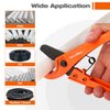 ValueMax PEX Cutter with Sharp Blade, Hose Cutter with 1/8"-1" Cutting Capacity, Tubing Cutter for PEX, PPR, PE, PP and Rubber Hoses, Suitable for Home and Plumbing Repairs