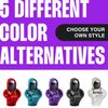 ADGIEN Gear Shift Cover, Gear Shift Hoodie for Automotive Exterior: Universal Car Gear Shift Knob Cover - Funny Shirt Sweater for Shifter Knob - Car Interior Accessories, Shift Knob Hoodie (Purple)
