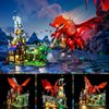 YEABRICKS LED Light for 21348 Ideas Dungeons & Dragons: Red Dragon's Tale Building Blocks Model (Building Set NOT Included)
