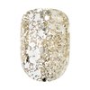 KISS imPRESS No Glue Mani Press On Nails, Design, Astound', White, Short Size, Squoval Shape, Includes 30 Nails, Prep Pad, Instructions Sheet, 1 Manicure Stick, 1 Mini File
