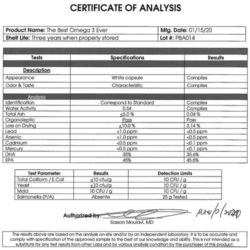 The Very Best Vegan Omega 3 Supplement - 120 Capsules - Vegan Algae Omega 3 Vegetarian Supplement - Plant Based Fish Oil Alternative - Vegan EPA DHA Supplement - Made in The USA - Heart Stress Relief
