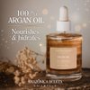 AMAZONICA BELEZA Kit Argan Oil and Coconut Oil for Hair - Nutrition, Hydration and Repair for Hair (60 ml each)