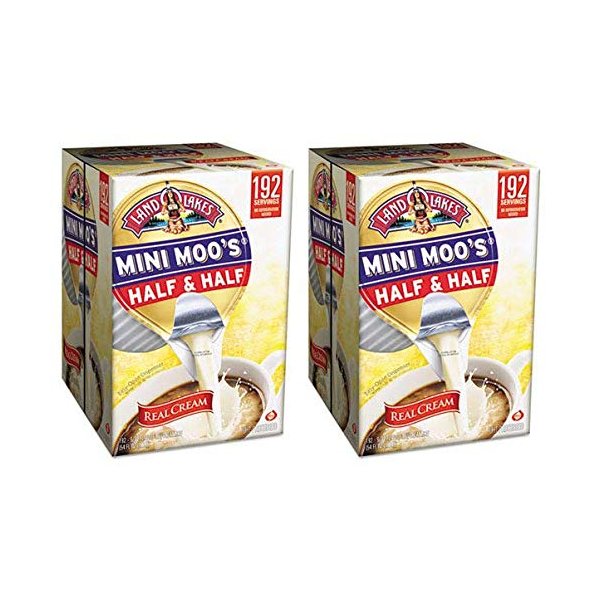 Mini Moo's Half and Half, 192/Carton, Sold as 1 Carton, 192 Each per Carton (2-pack)