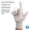 Dynarex Safe-Touch Latex Gloves, Powder-Free, Small, Box/Bisque 100 Count