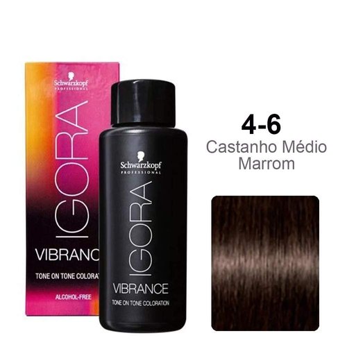 Schwarzkopf Professional Igora Vibrance Demi-Permanent Tone on Tone Hair Color (4-6)