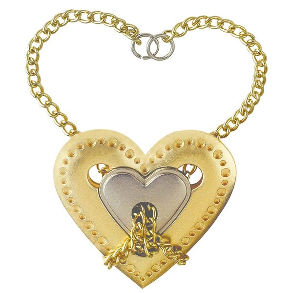 Bepuzzled Heart Hanayama Cast Metal Brain Teaser Puzzle (Level 4) Puzzles For Kids & Adults Ages 12 & Up