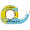 Fluorescent Highlighter Tape 1/2"X720"-Fluorescent Yellow