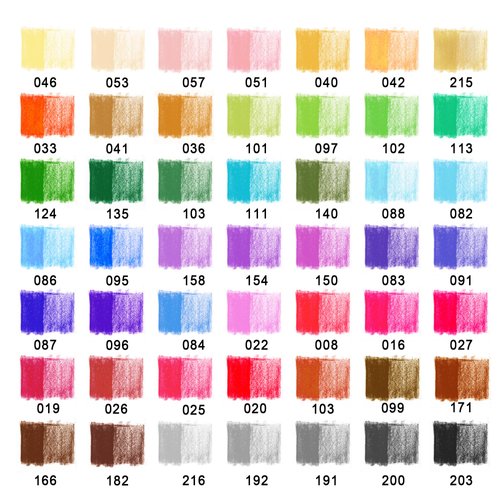 KALOUR Premium Colored Pencils,Set of 50 Colors,Artists Soft Core with Vibrant Color,Ideal for Layering Blending Shading,Color Pencils for Adults Beginners Coloring Book…