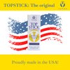Vapon Topstick - The Original Men's Grooming Tape - 50 Count 1/2" x 3" Double Sided, Self Adhesive, Clear Tape for Toupee and Wig Adhesion - Hypo Allergenic, Waterproof, and Latex Free