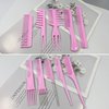 10 Pcs Hair Stylists Professional Styling Comb Set, Combs for Hair Stylist, Coarse Fine Toothed Pick Combs - Hair Styles for Women