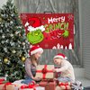 Merry Christmas Banner 5x3FT Holiday Party Decorations for Kids Home, Christmas Backdrop and Decor