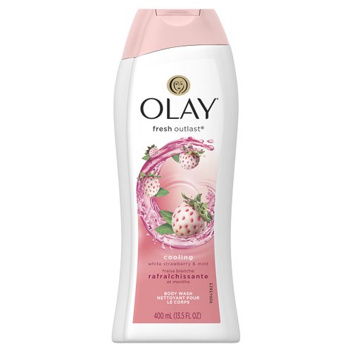 Olay Fresh Outlast Body Wash - Cooling White Strawberry & Mint - 13.5 oz